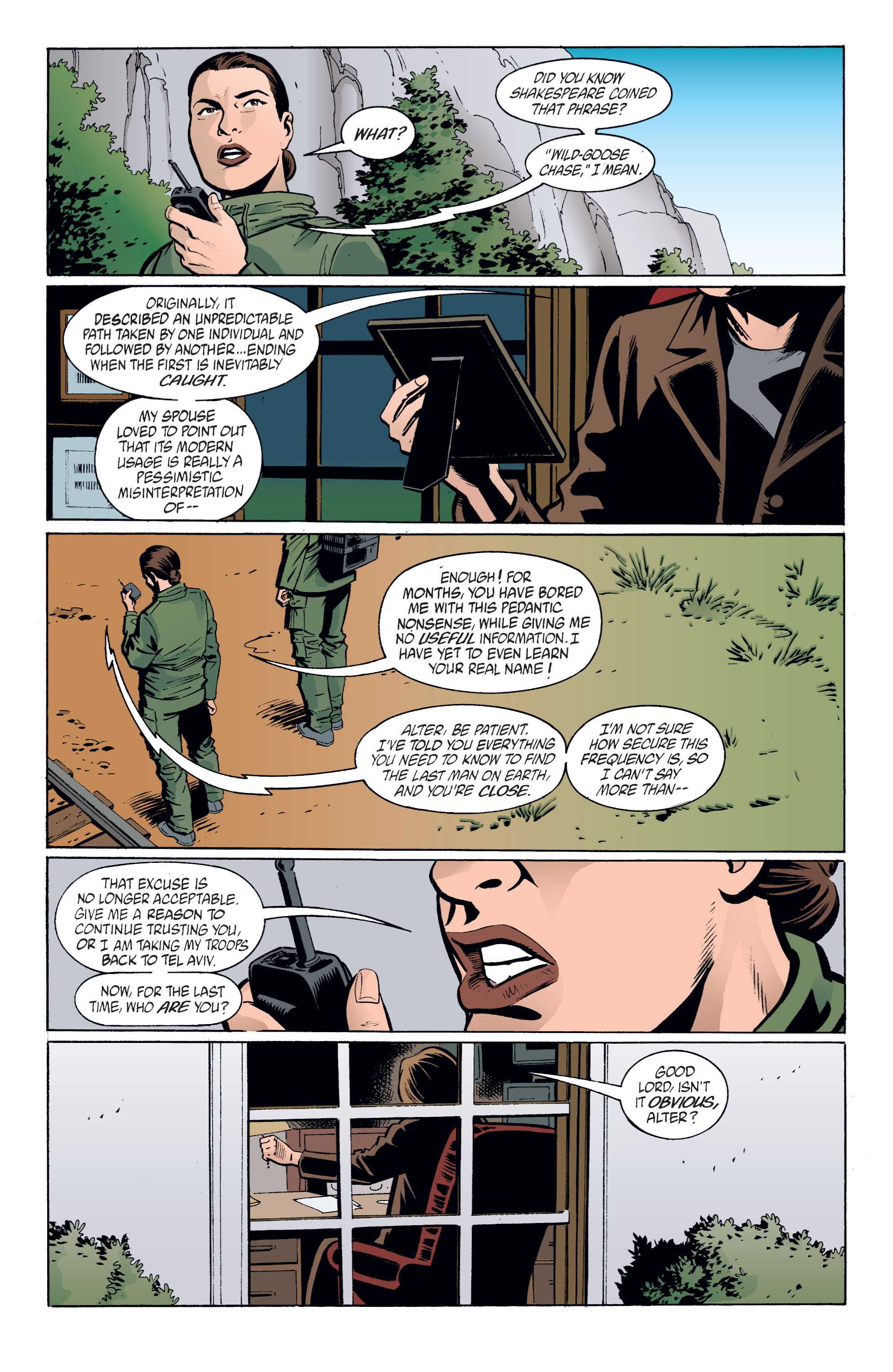 Read online Y: The Last Man (2002) comic -  Issue # _TPB 3 - 27