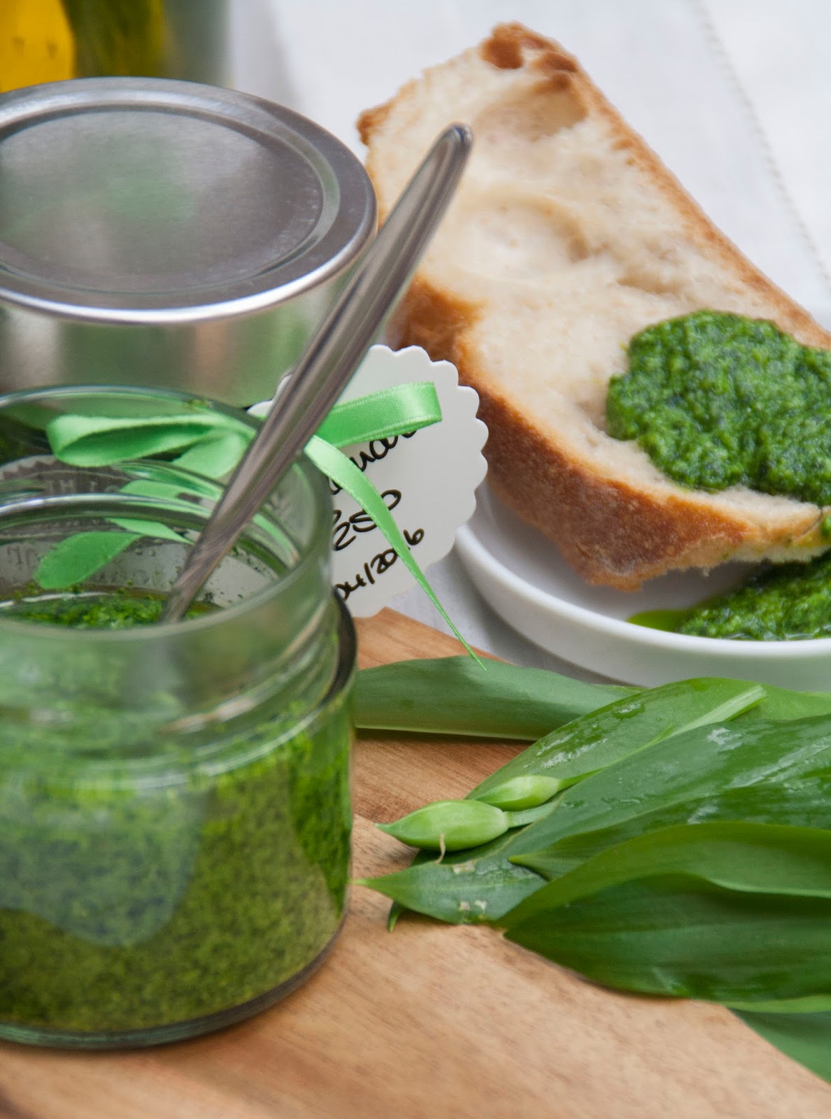 ninamanie: Bärlauch-Zeit: Eine leckere Zeit, mit Bärlauch-Pesto und ...