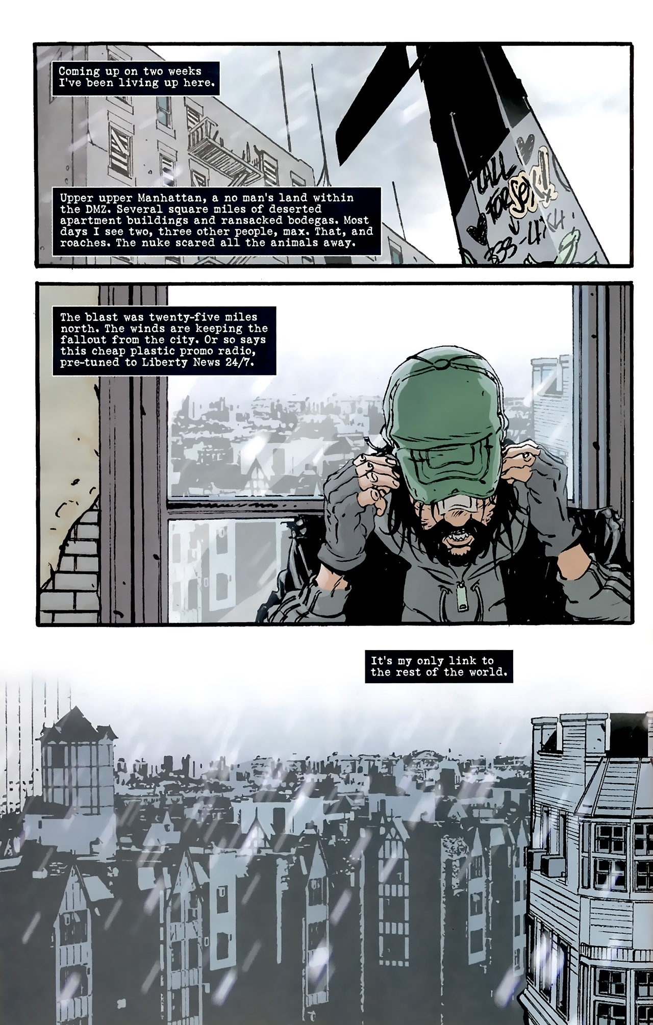 Read online DMZ (2006) comic -  Issue #51 - 5