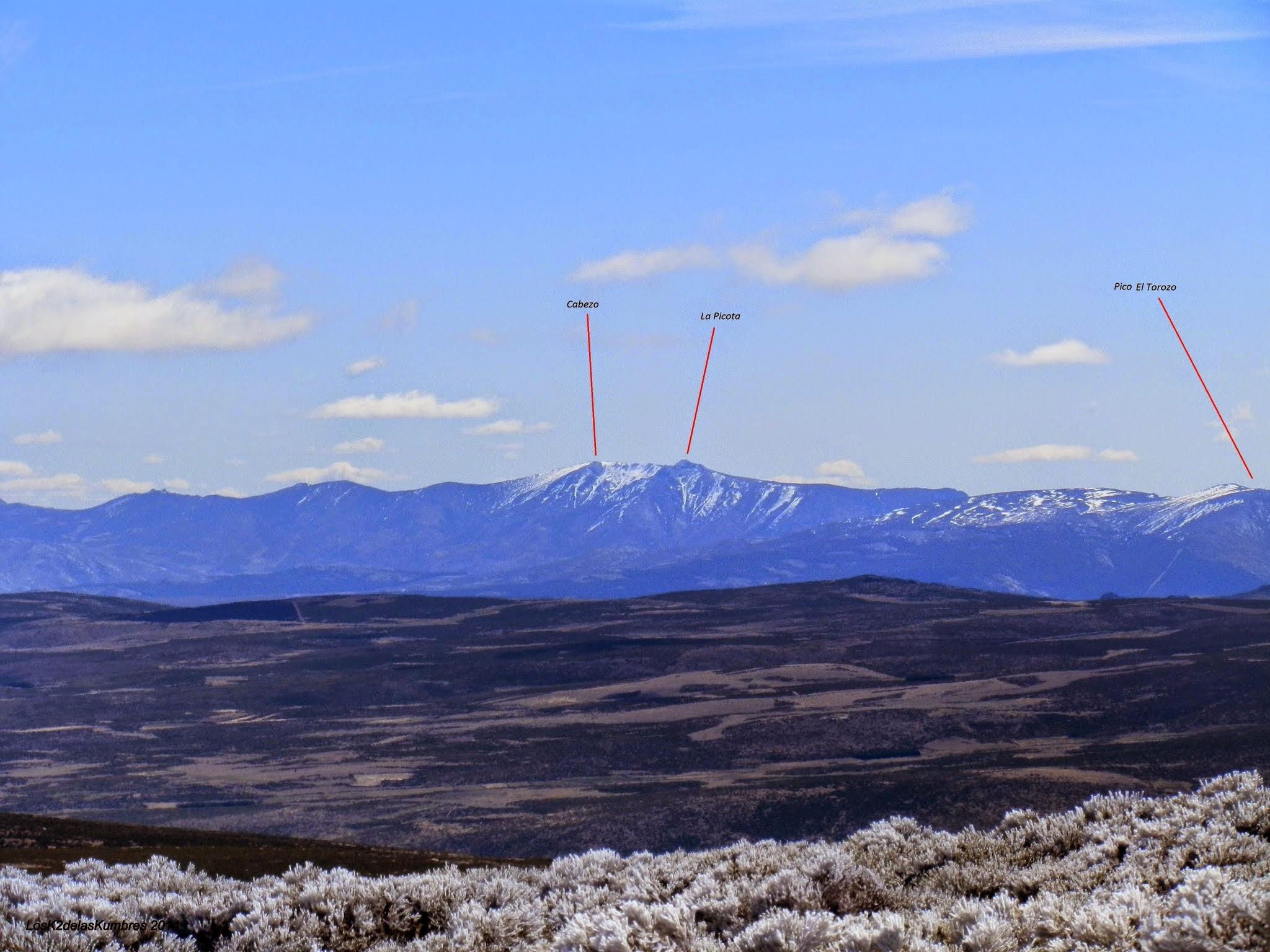 Coto Blanco 2.059 m Sierra de Villafranca