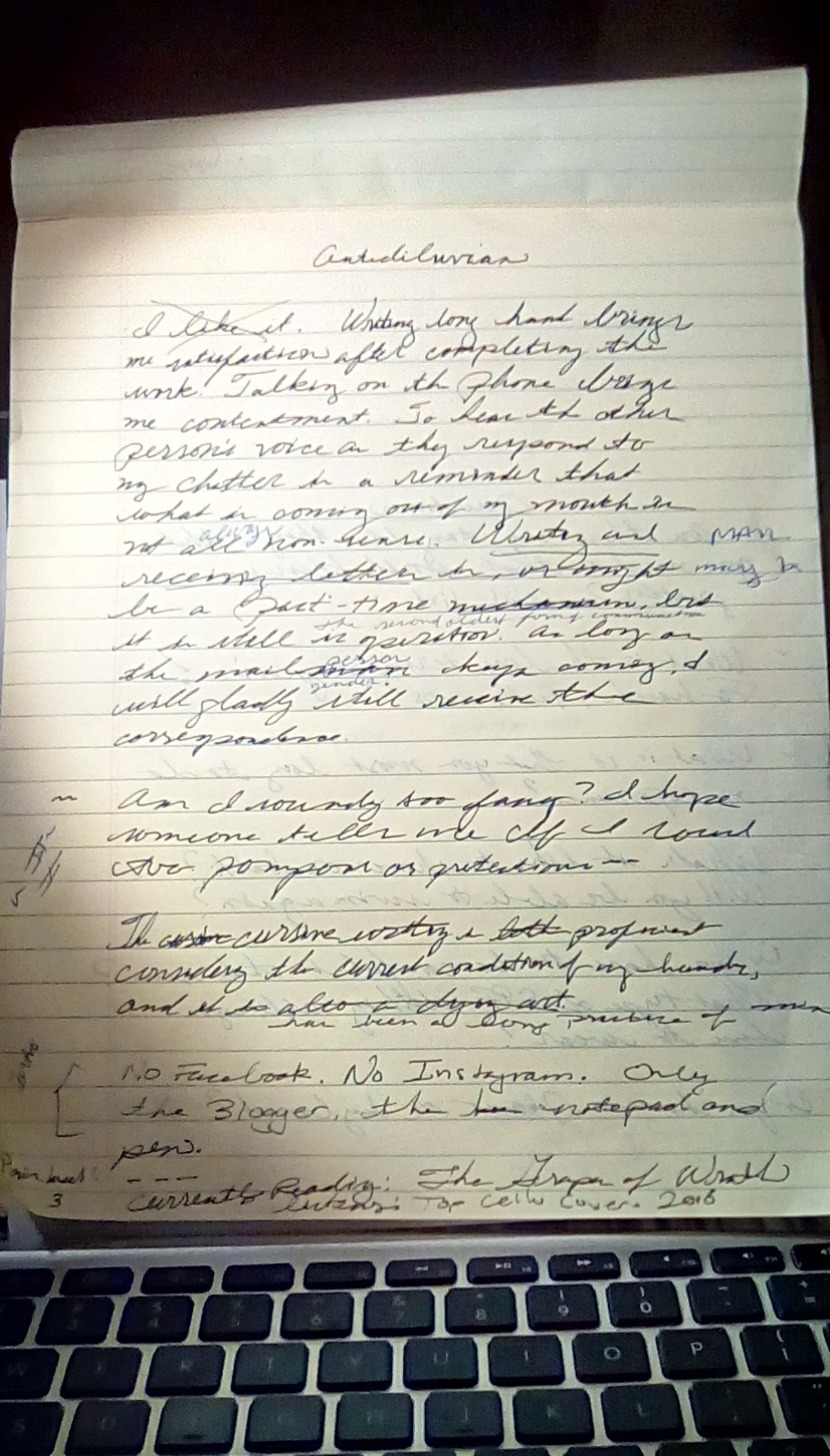 Michael S. Williamson Antediluvian