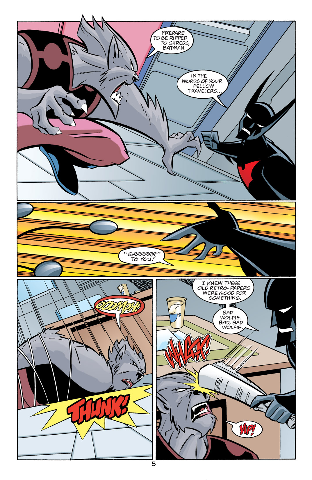 Read online Batman Beyond [II] comic -  Issue #24 - 6