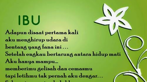 Sajak tema kasih sayang