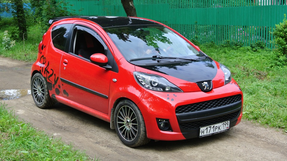 CitybugBlog my107 Red Tuned Peugeot 107