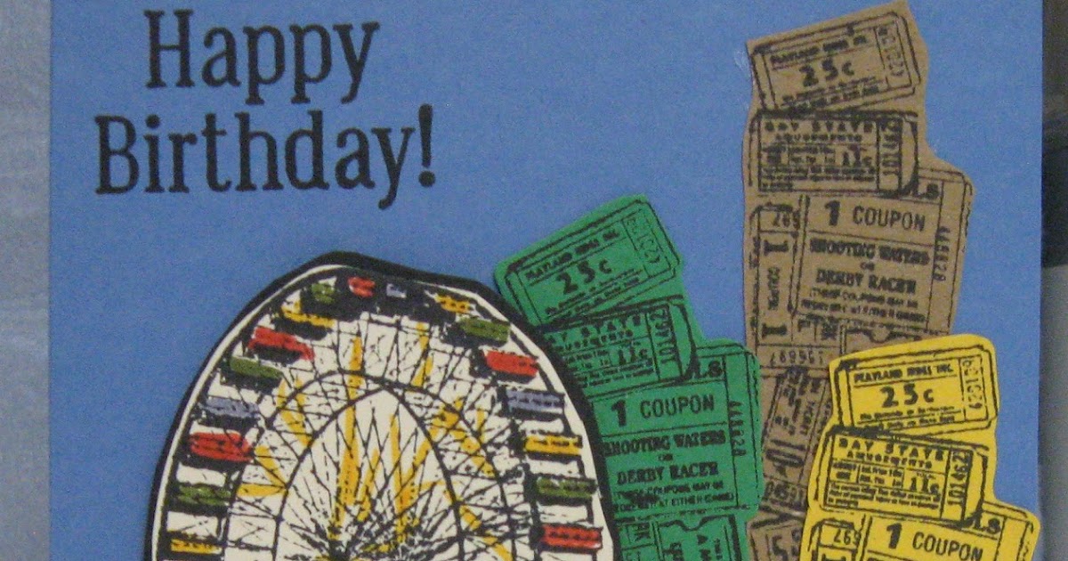 Ferris Wheel Birthday Card