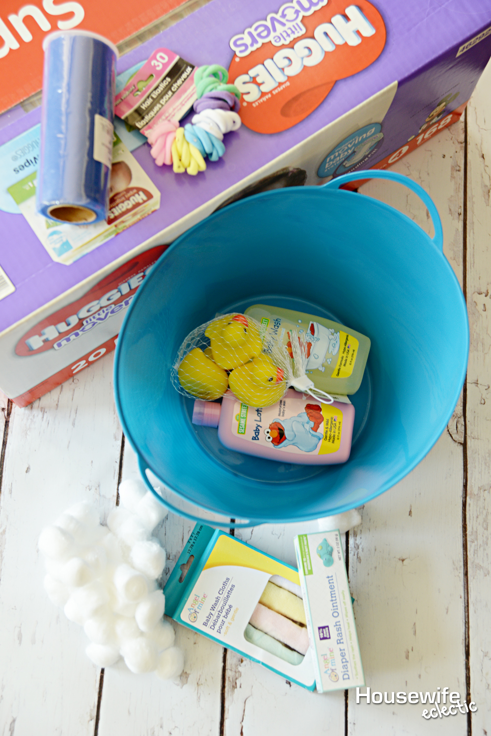 Bathtub Diaper Cake Housewife Eclectic