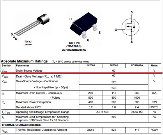 Blog of Wei-Hsiung Huang: How to build an inverter using 2N7000