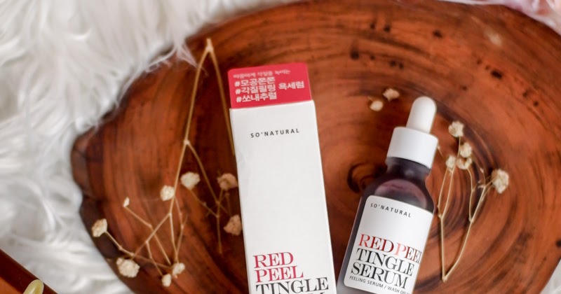 So Natural Red Peel Tingle Serum Review