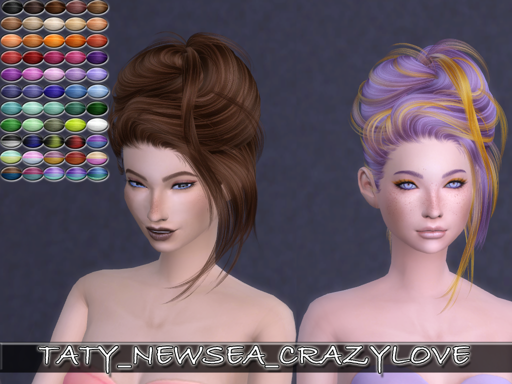 holiday stuff pack hair recolor sims 4 cc