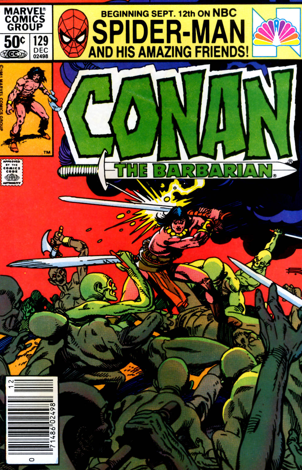 Read online Conan the Barbarian (1970) comic -  Issue #129 - 1