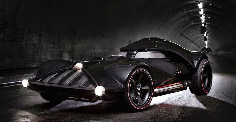 「ダースベイダー」をイメージしたワンオフの「Vadermobile」がミニカーと実車で登場