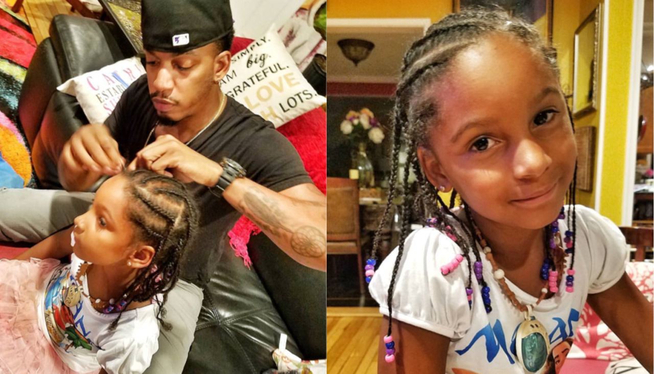 This Dad S Hair Braiding Skills Give New Meaning To The Term