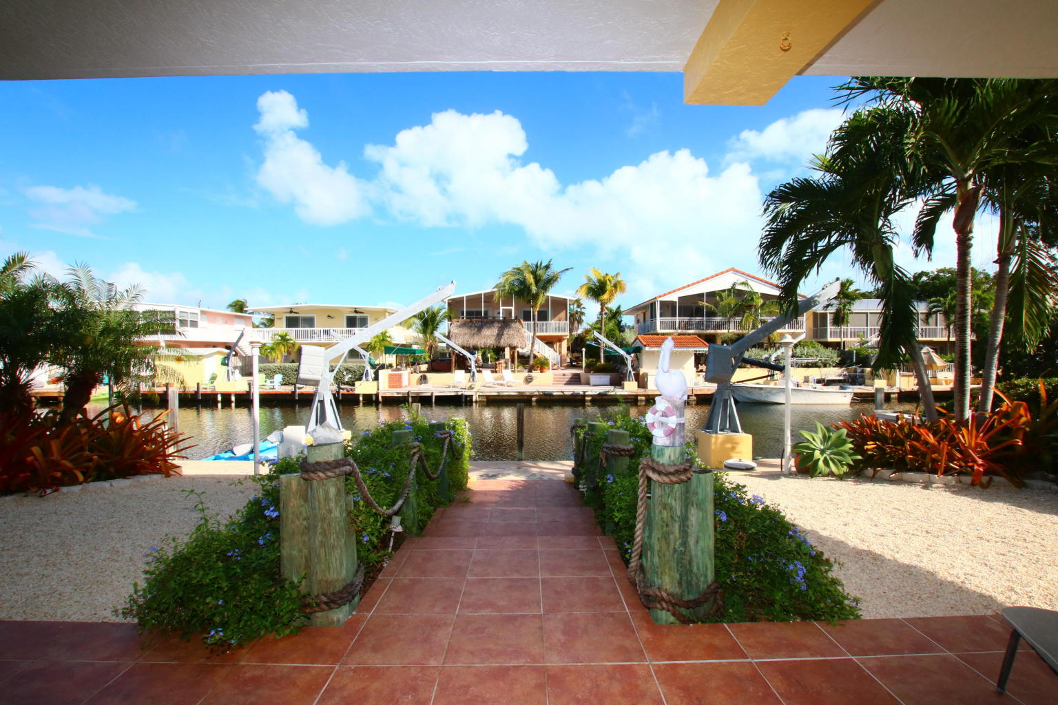 Real Estate in the Florida Keys Plantation key canal front house CBS 2