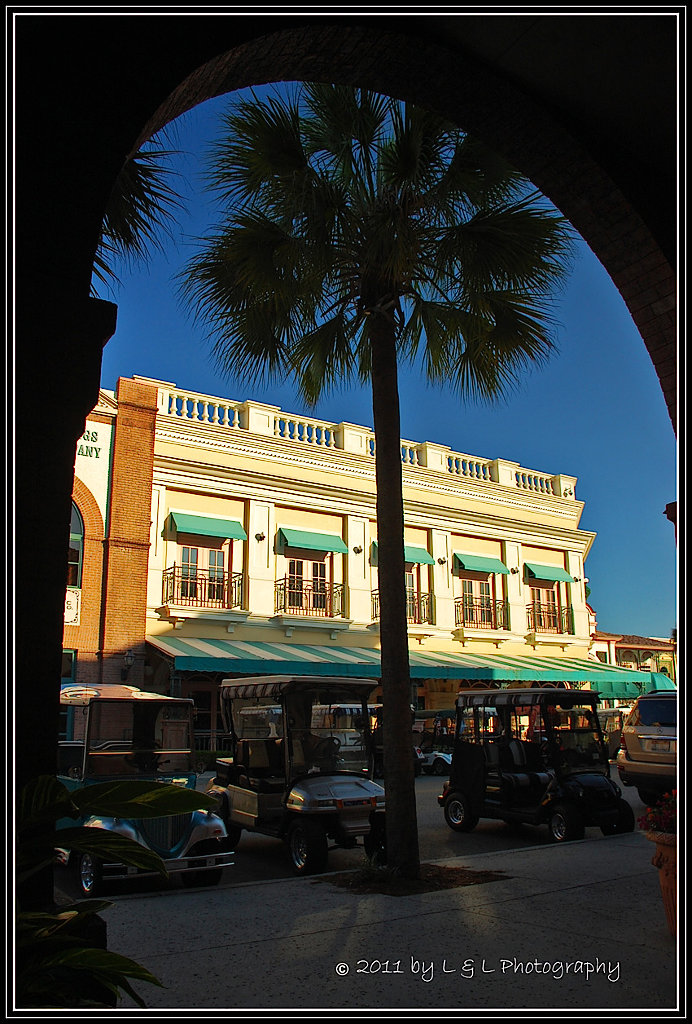 The Villages (Florida) Photos Spanish Springs washed by evening light