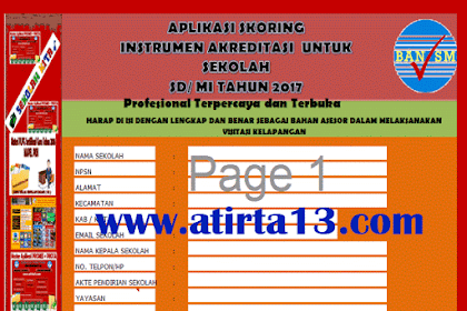 Aplikasi Evaluasi Pengukuhan 2017 Sd Smp Sma Lengkap