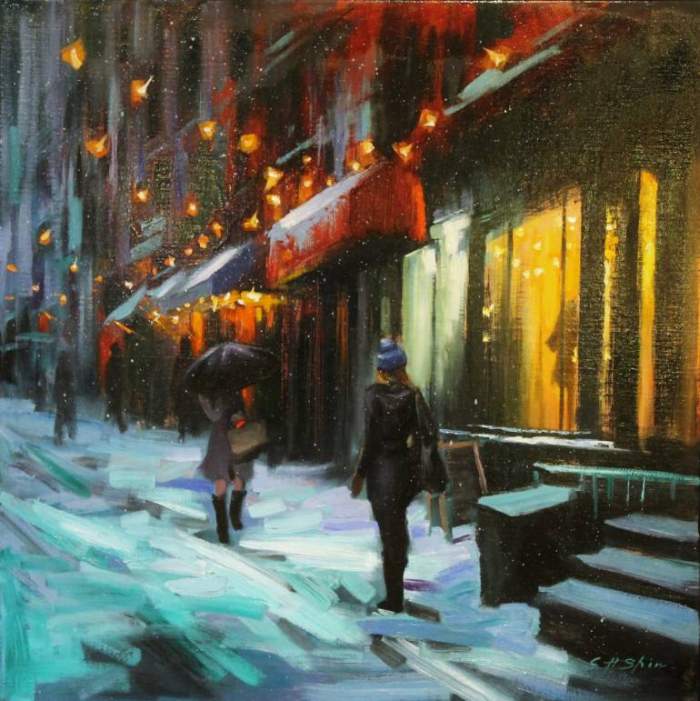 Городские пейзажи. Chin H Shin Городские пейзажи. Chin H Shin