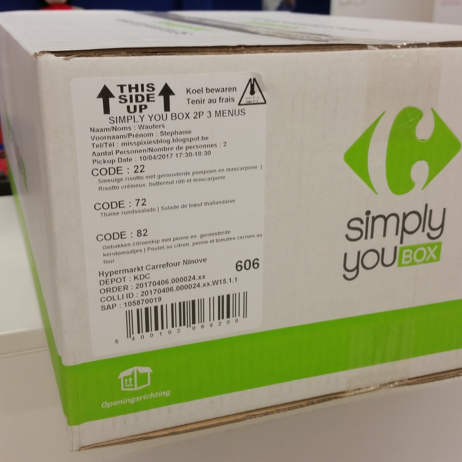 Review Simply you box van Carrefour