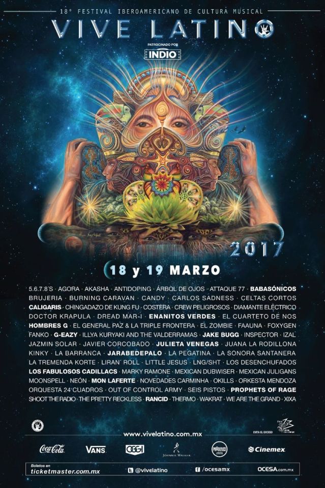 Vive Latino Foro Sol en Mexico 2017 Vive Latino Foro Sol en Mexico 2017