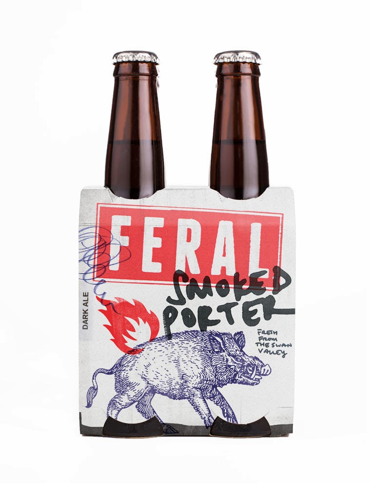 Feral Brewing Company on Packaging of the World Creative Package