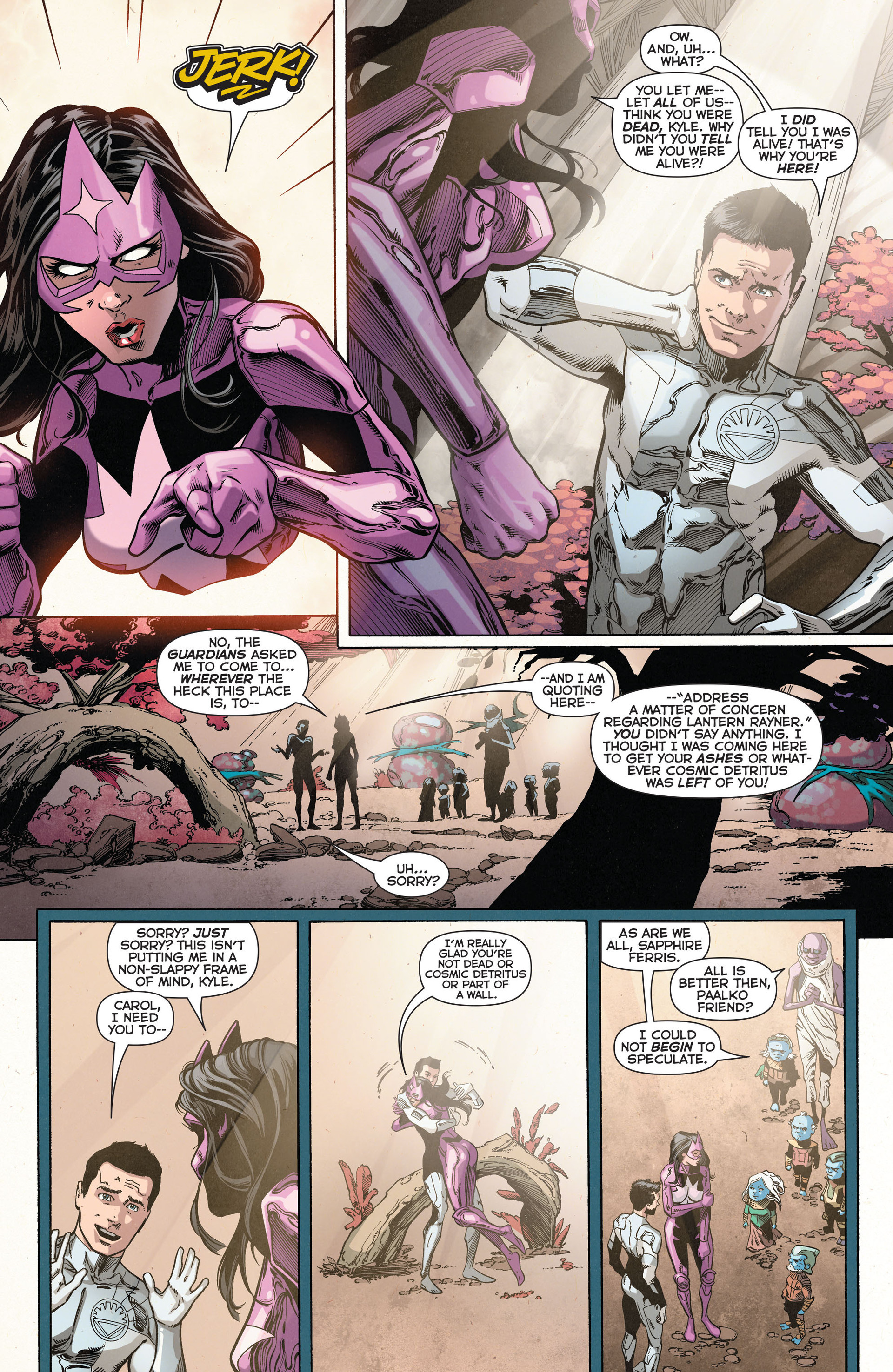 Read online Green Lantern: New Guardians comic -  Issue #25 - 3