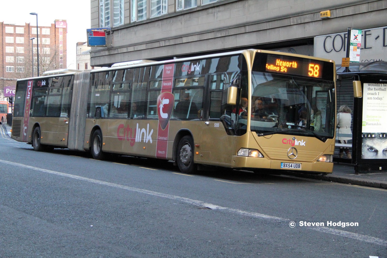 FOCUS TRANSPORT 54 Registered Bendy Bus Takes To The Road
