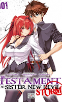Notre critique du tome 1 de « The Testament of Sister New Devil Storm » Manga, Critique Manga, The Testament of Sister New Devil Storm, Fumihiro Kiso, Tetsuto Uesu, Delcourt / Tonkam,