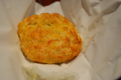 Garlic Cheese biscuits Photo by Trisha Field