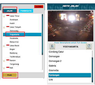 cara melihat cctv online android