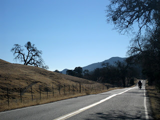 Cyclists on Cienega Road