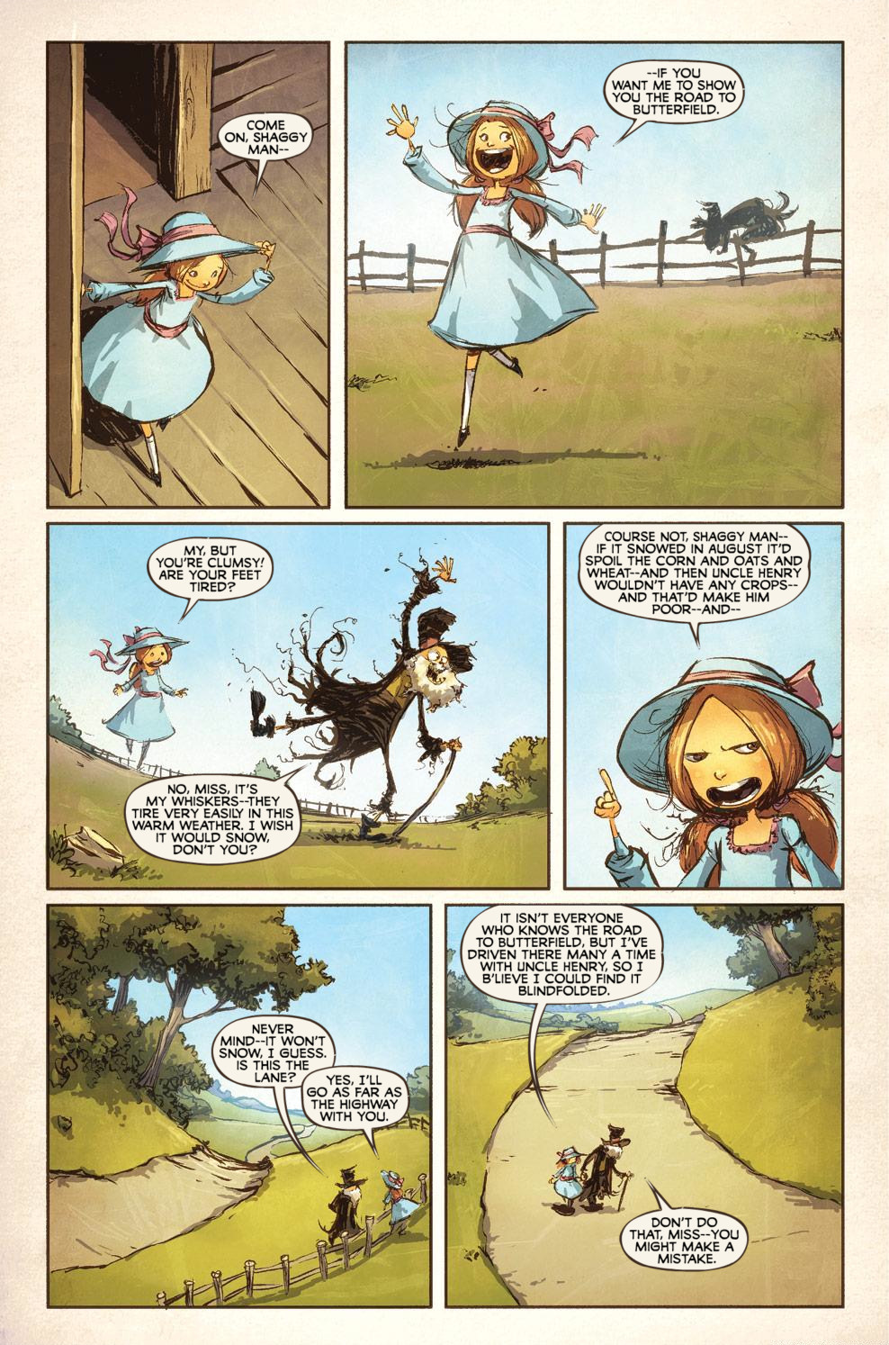 Read online Road To Oz comic -  Issue #1 - 5