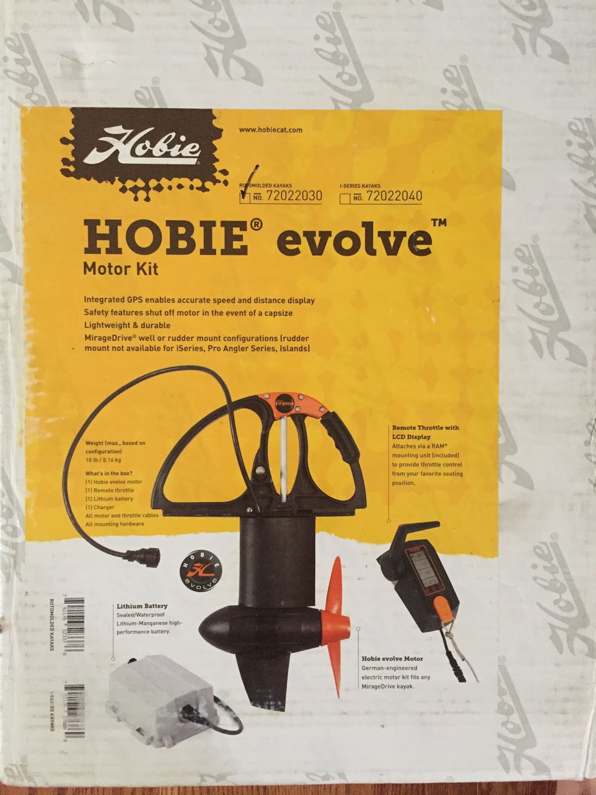 Hobie Evolve Motor