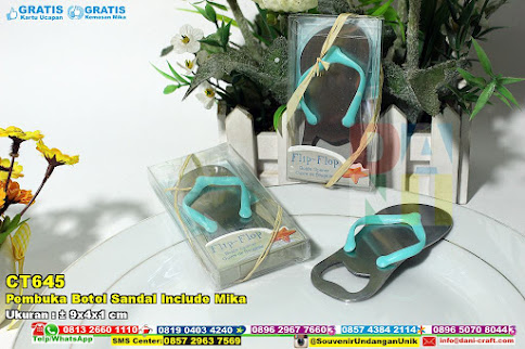 Pembuka Botol Sandal Include Mika