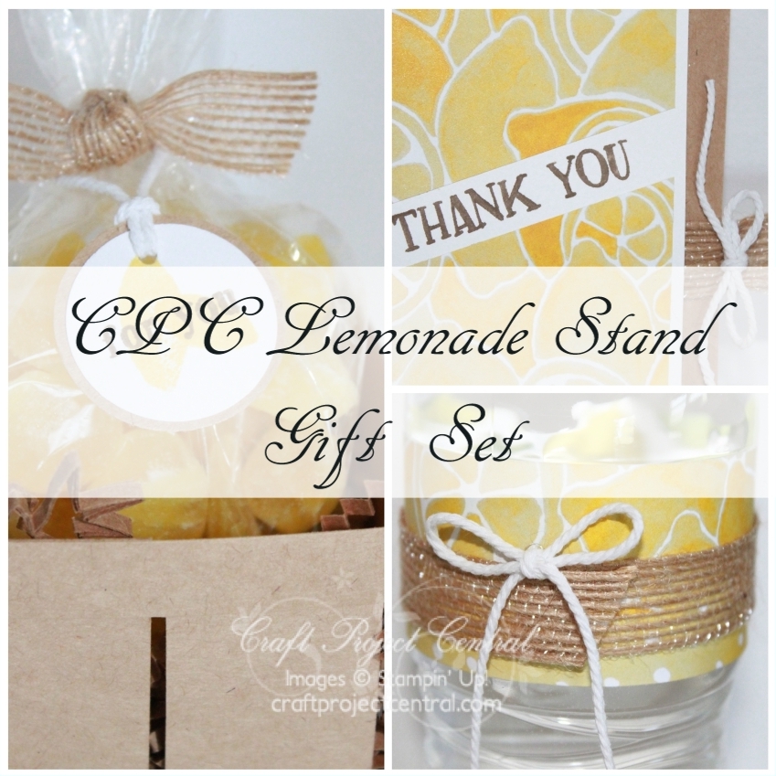 CPC Lemonade Stand Gift Set [Create With Christy]