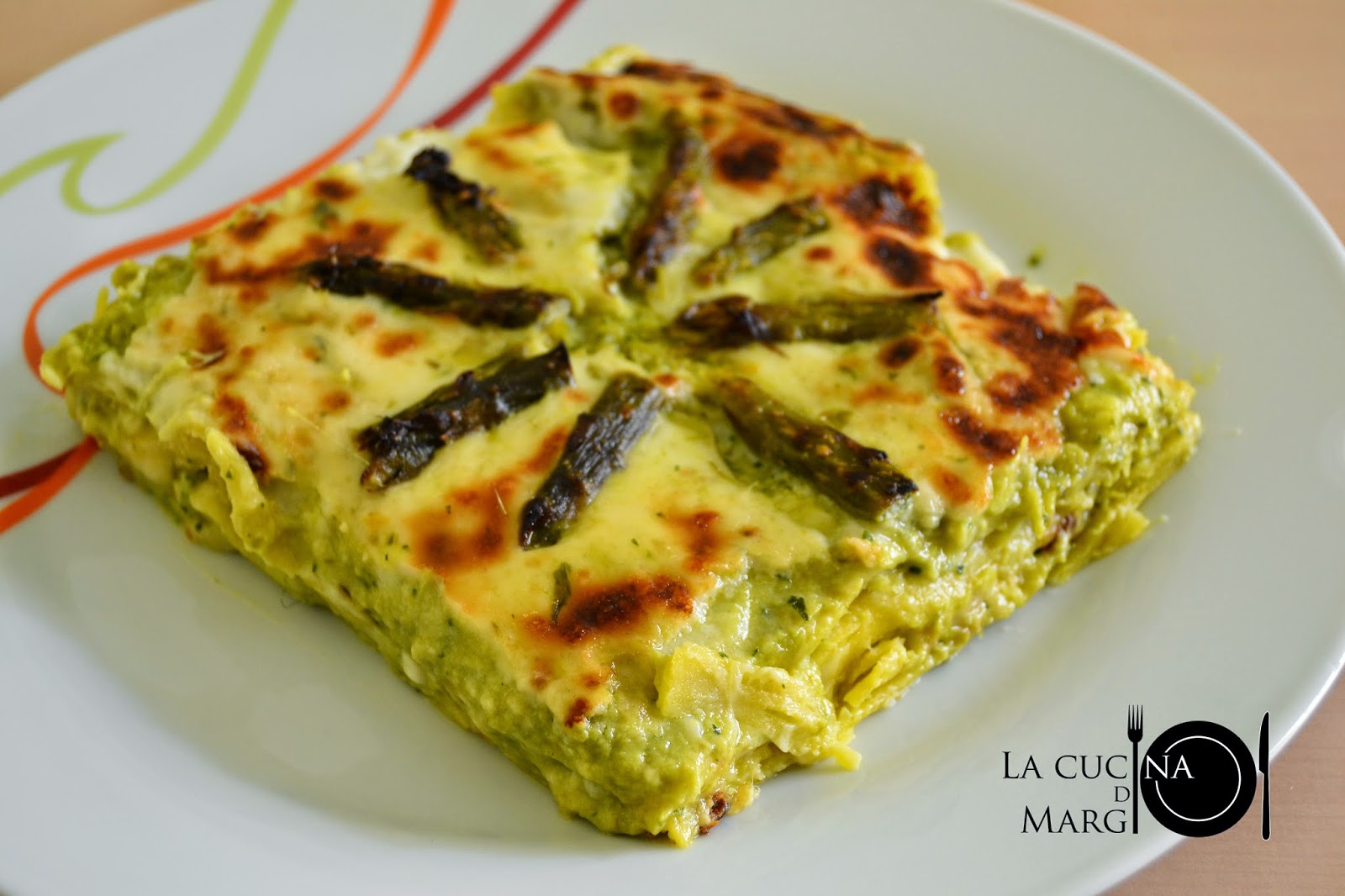 lasagne con gli asparagi   