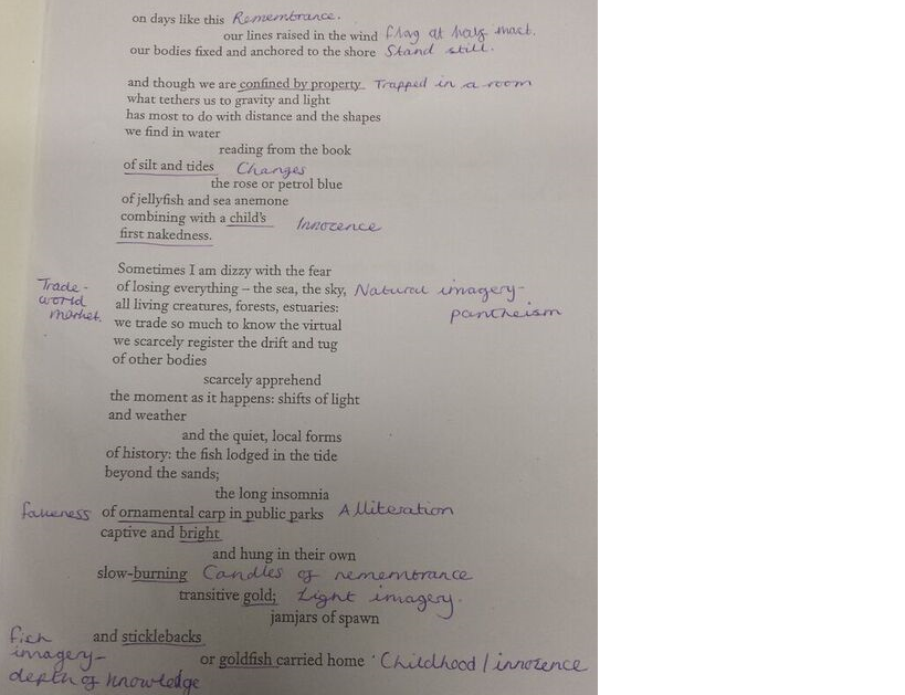 201517 A Level English 'History' by John Burnside