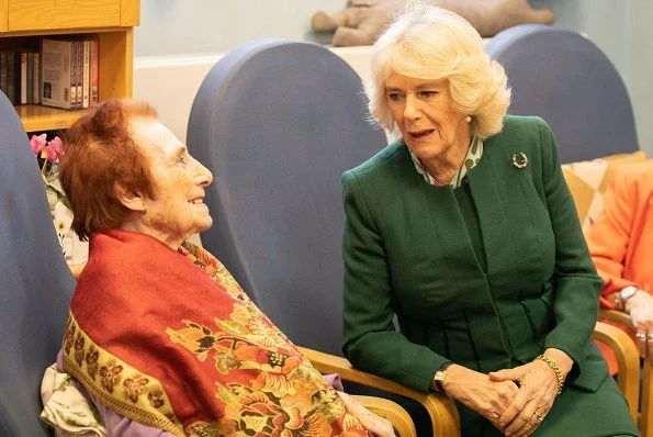 Duchess of Cornwall visited the Jewish Care's Brenner Centre