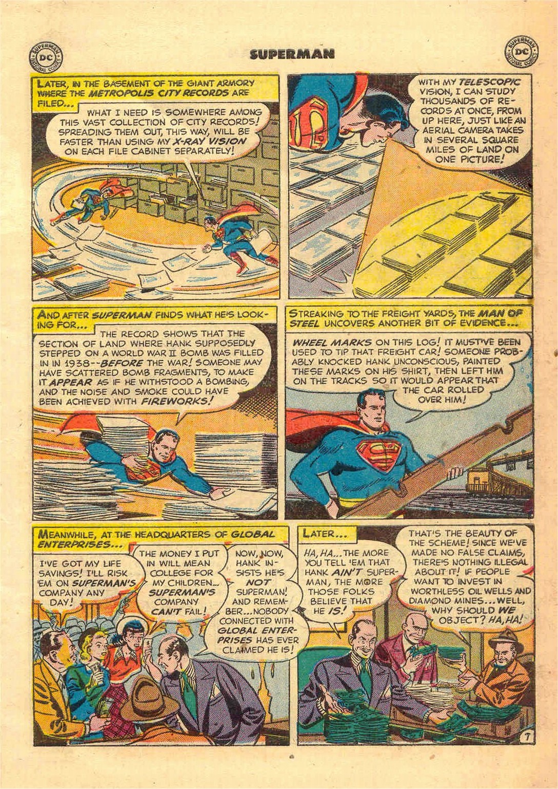 Read online Superman (1939) comic -  Issue #73 - 9
