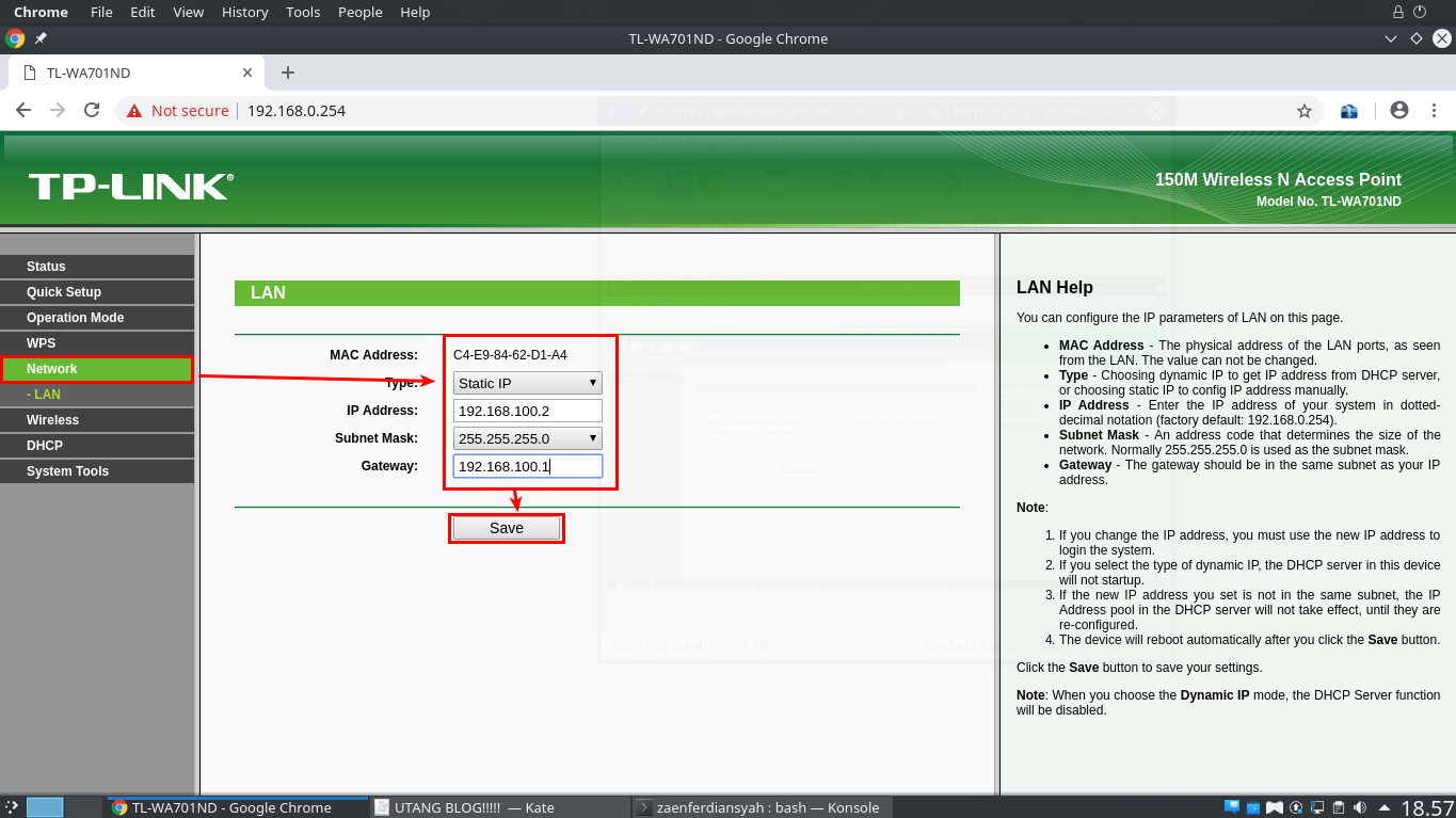 Cara Setting Access Point Sebagai Hotspot Membangun Sistem Jaringan