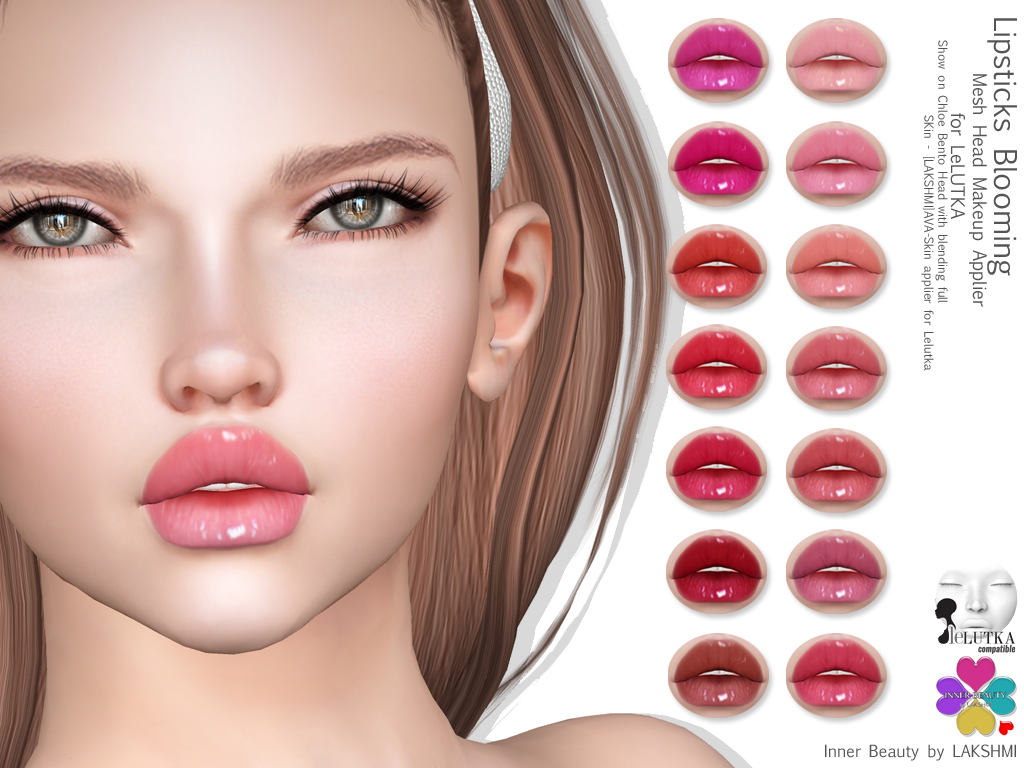 LAKSHMI mode [IBLAKSHMI]Lipsticks Blooming Mesh Head Makeup Applier