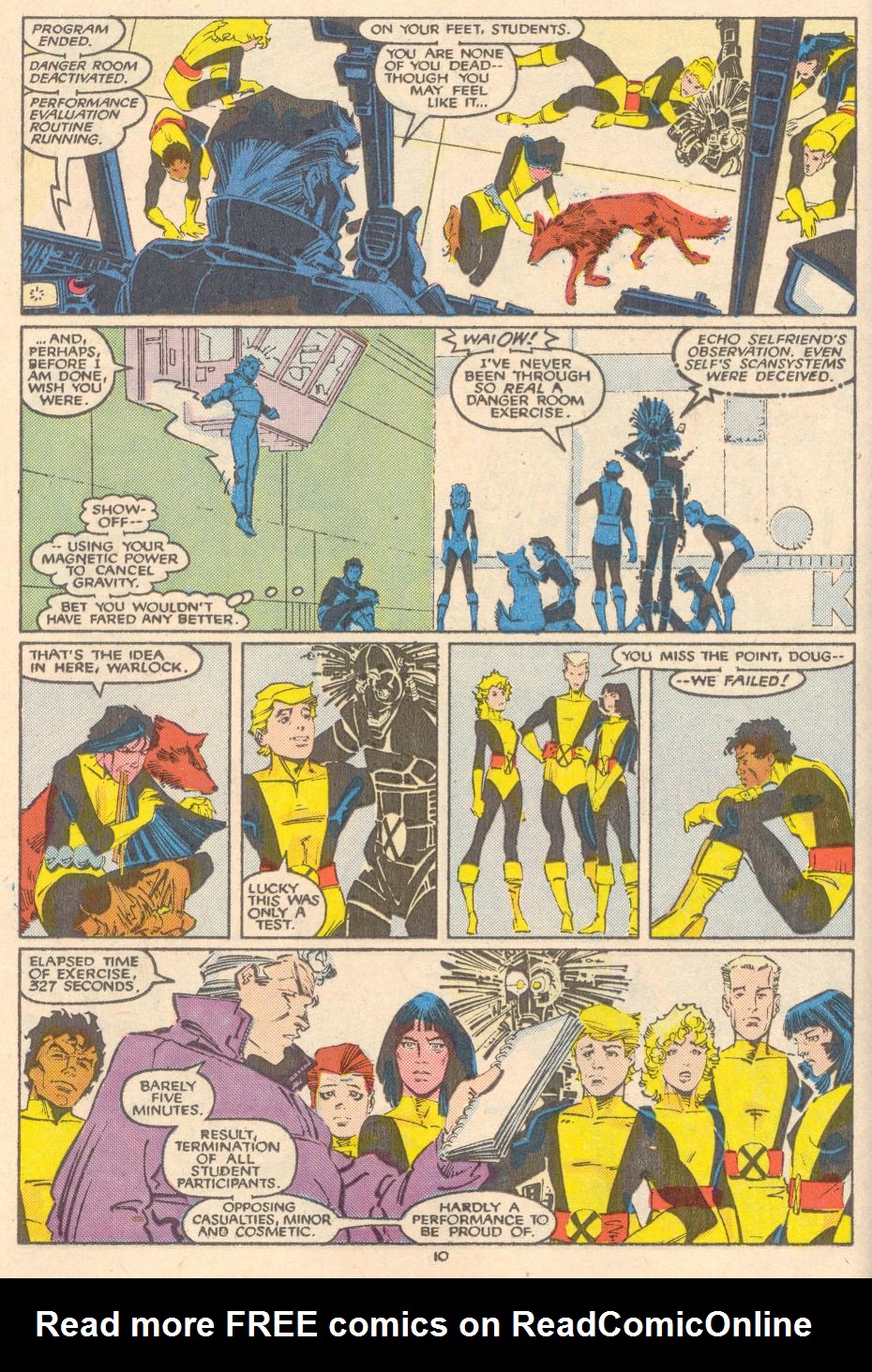 The New Mutants Issue #52 #59 - English 11