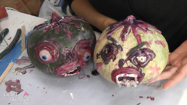 Zombie Apocalypse Pumpkins!