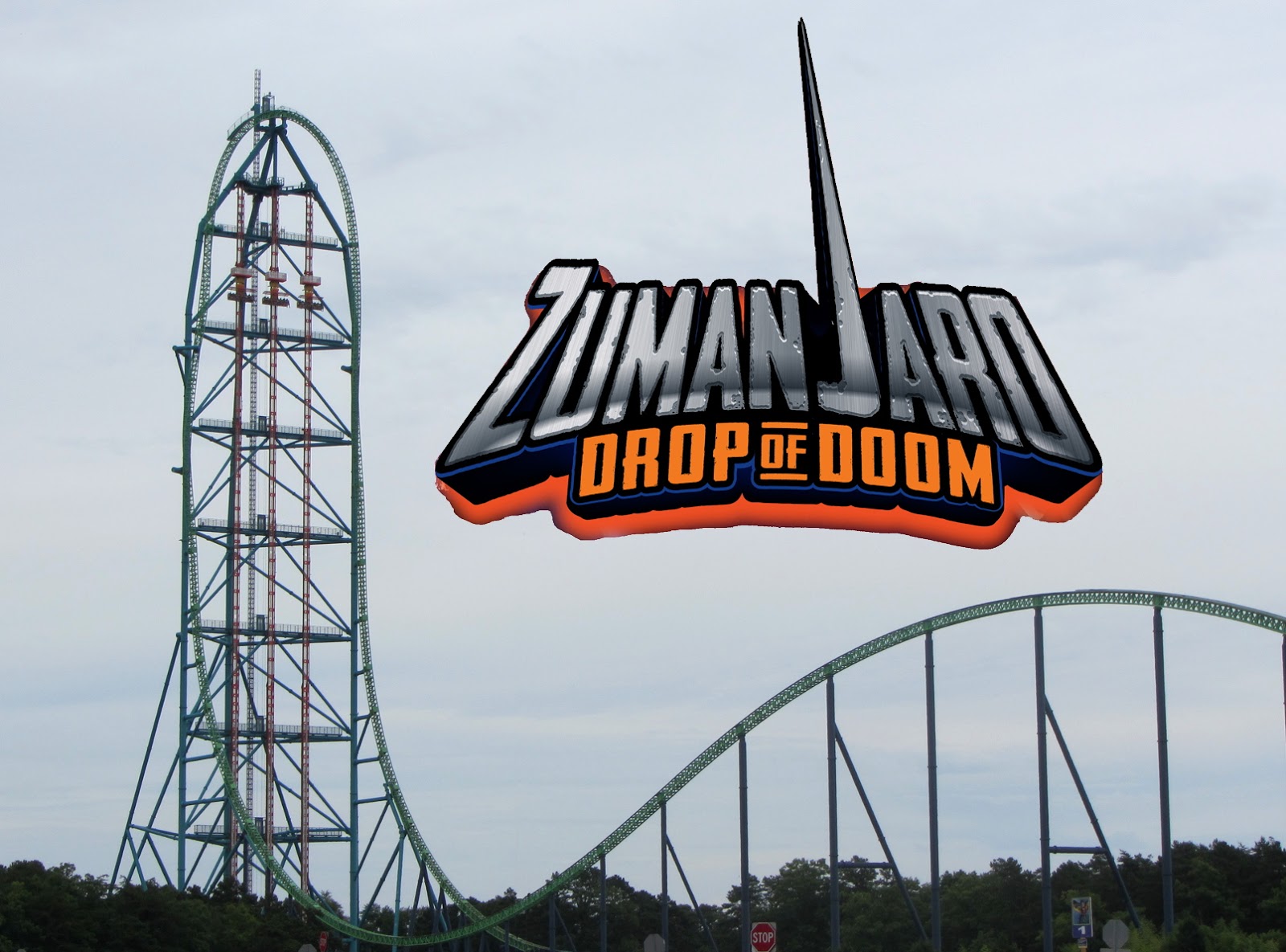NewsPlusNotes Dropping In On Zumanjaro Drop of Doom at Six Flags