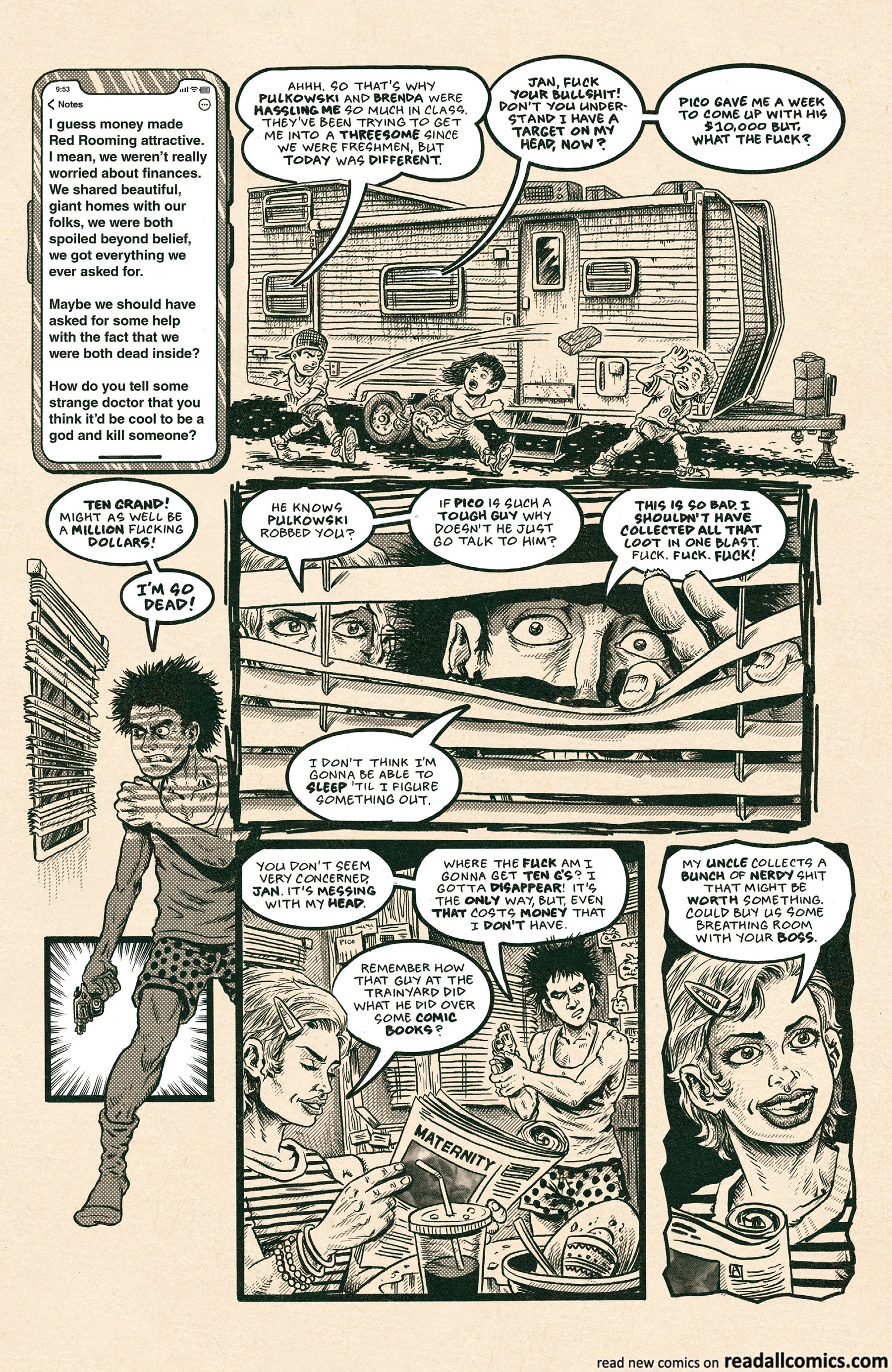 Red Room: Trigger Warnings chapter 2 page 10