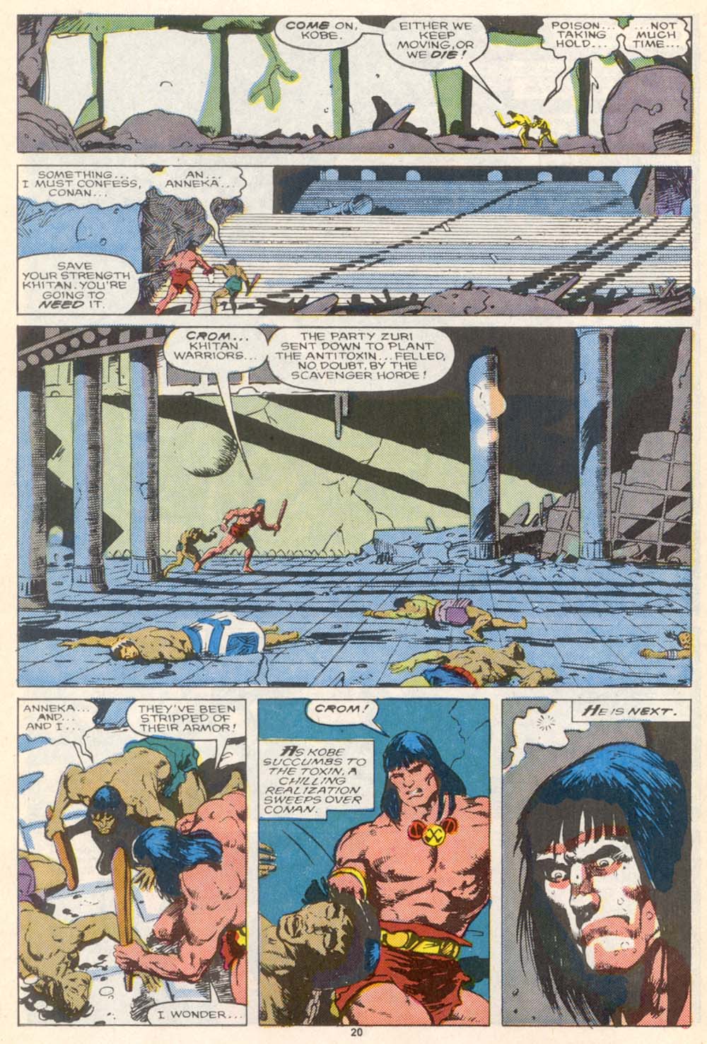 Read online Conan the Barbarian (1970) comic -  Issue #208 - 17