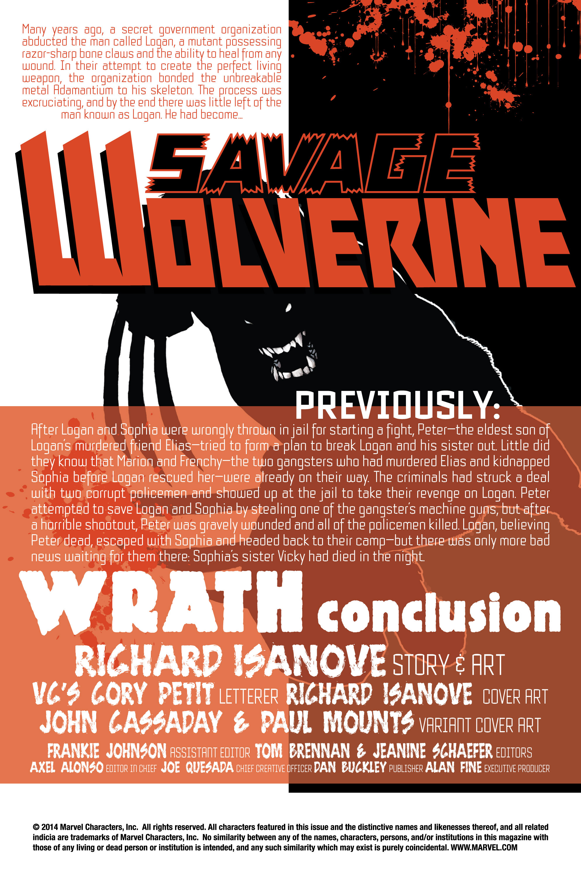 Read online Savage Wolverine comic -  Issue #17 - 2