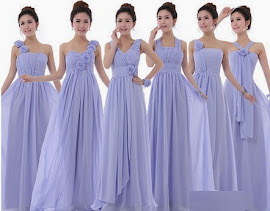 2014 New Release Six-Design Chiffon Bridesmaids Dress