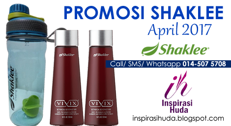 promosi, shaklee, april, 2017, membership, shaker, vivix, inspirasihuda,