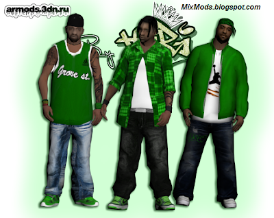 skins da gangue grove st em hd