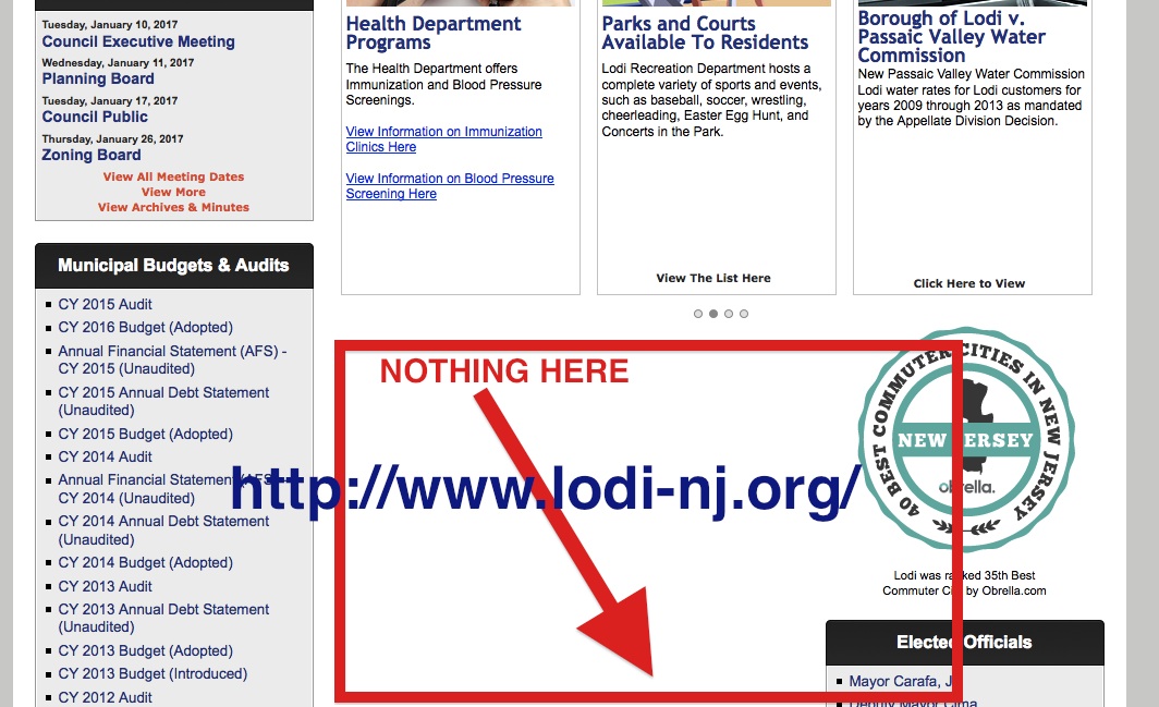 Lodi, NJ prima facie • I apologize