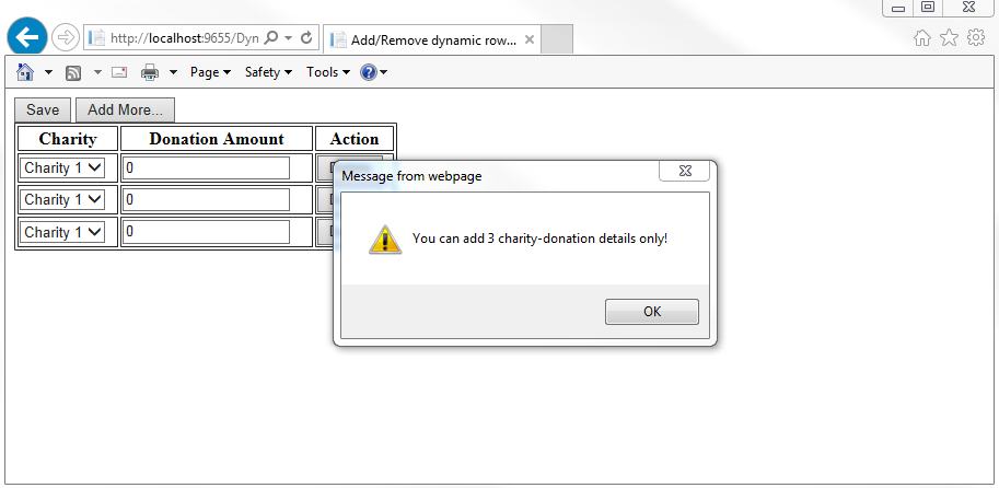 Quick Reviews: Dynamically Add/Remove Rows In HTML Table Using JavaScript
